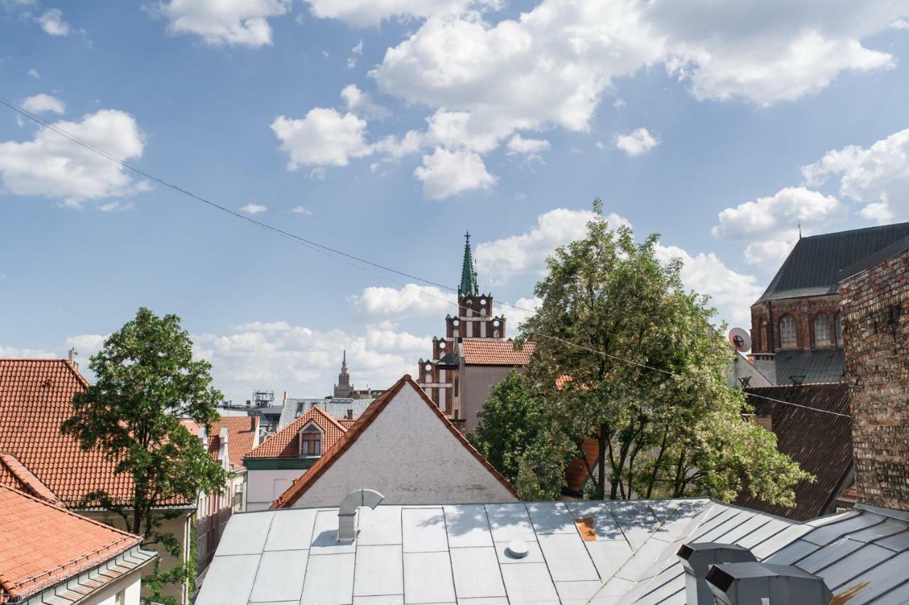 Cozy Studio Mansard Riga Old Town Aptartment, Ac Bagian luar foto