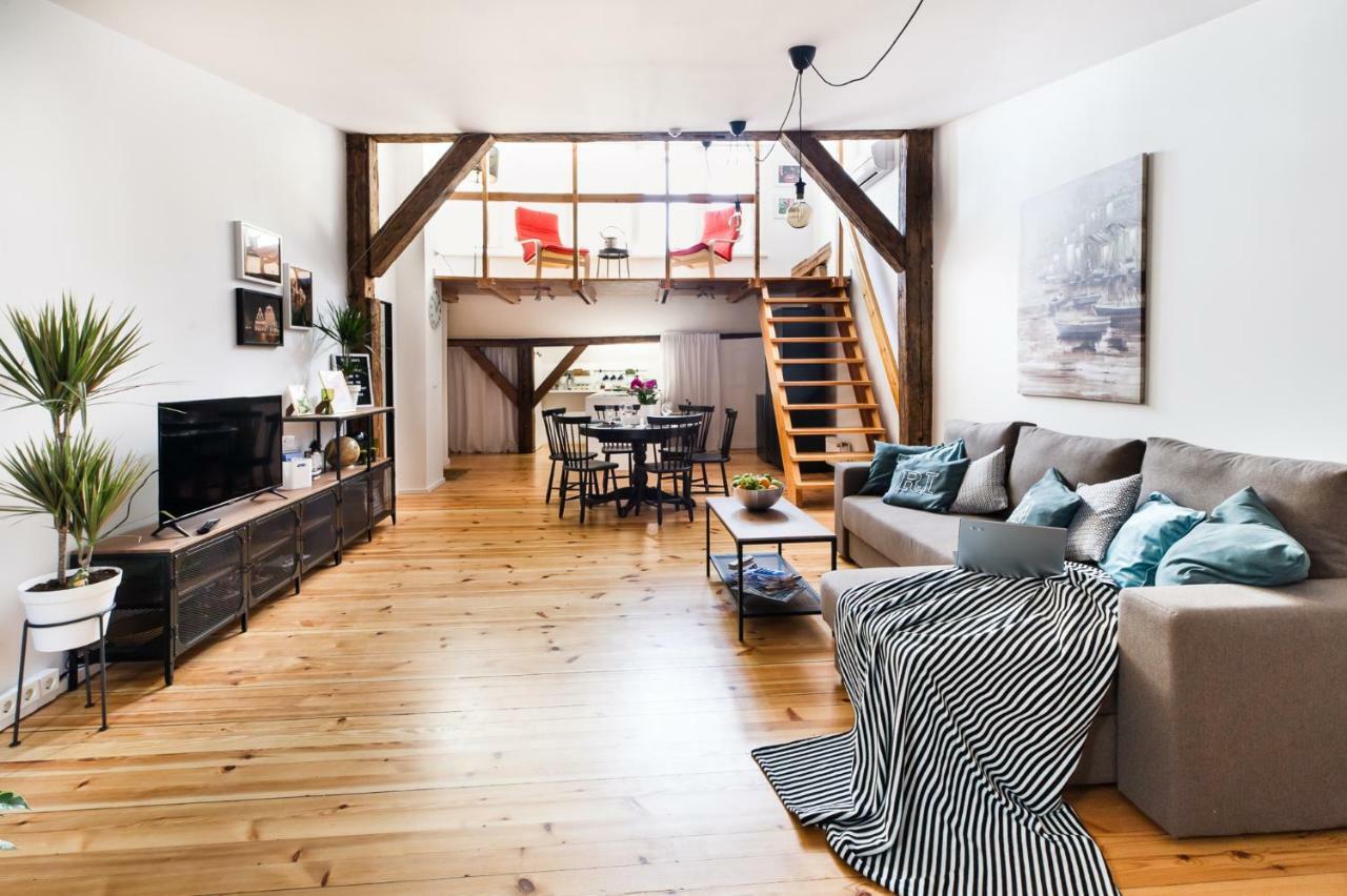 Cozy Studio Mansard Riga Old Town Aptartment, Ac Bagian luar foto