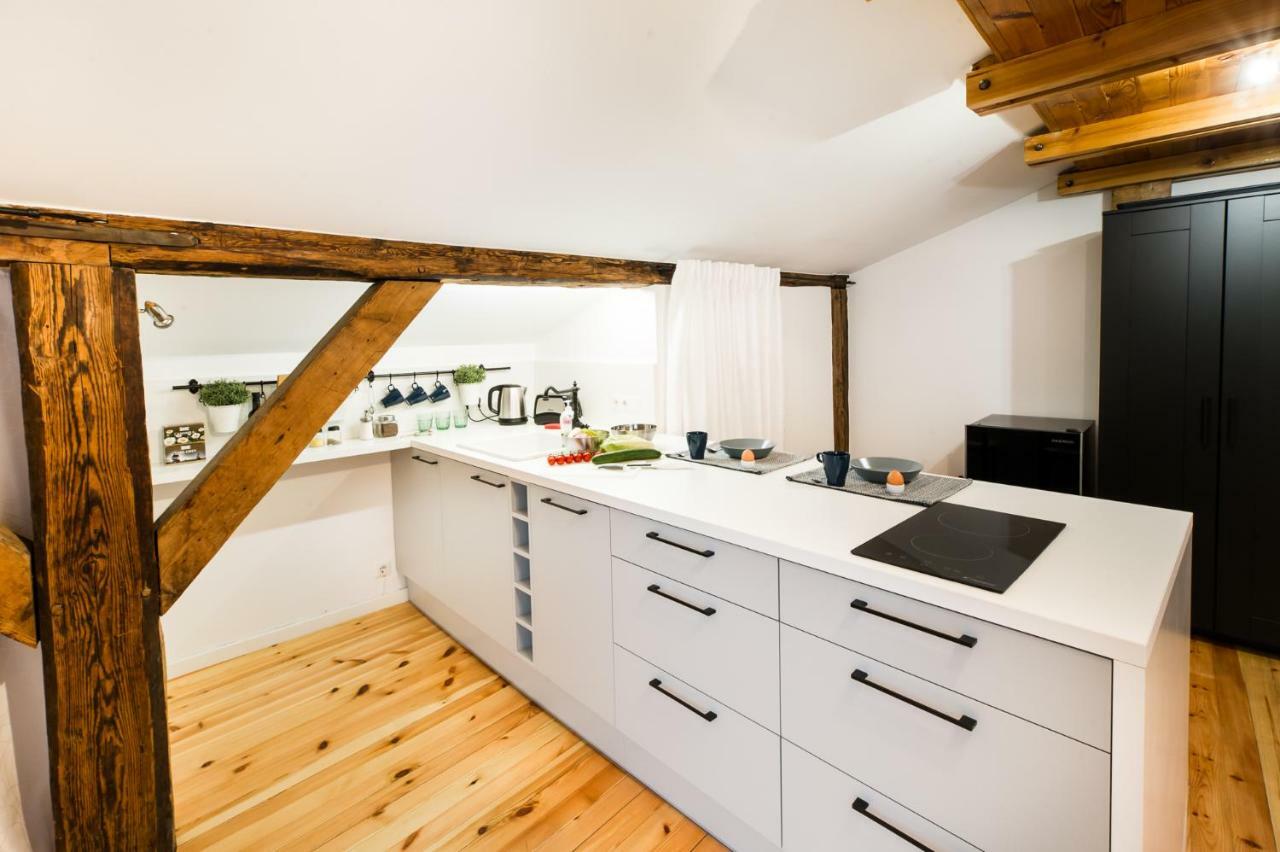Cozy Studio Mansard Riga Old Town Aptartment, Ac Bagian luar foto
