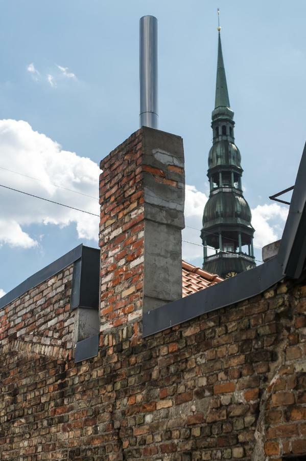 Cozy Studio Mansard Riga Old Town Aptartment, Ac Bagian luar foto