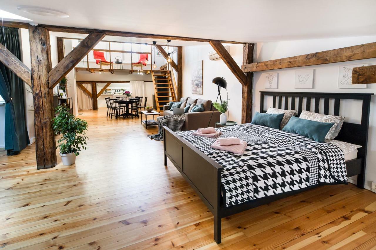 Cozy Studio Mansard Riga Old Town Aptartment, Ac Bagian luar foto
